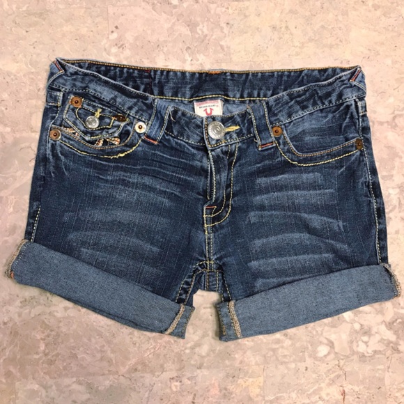 True Religion Pants - True Religion cut off shorts size 30